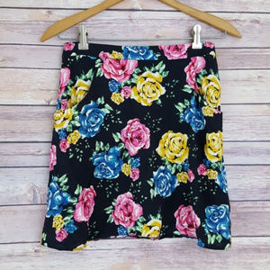 NWT ASOS Petite Floral Pocket Skirt Size 4